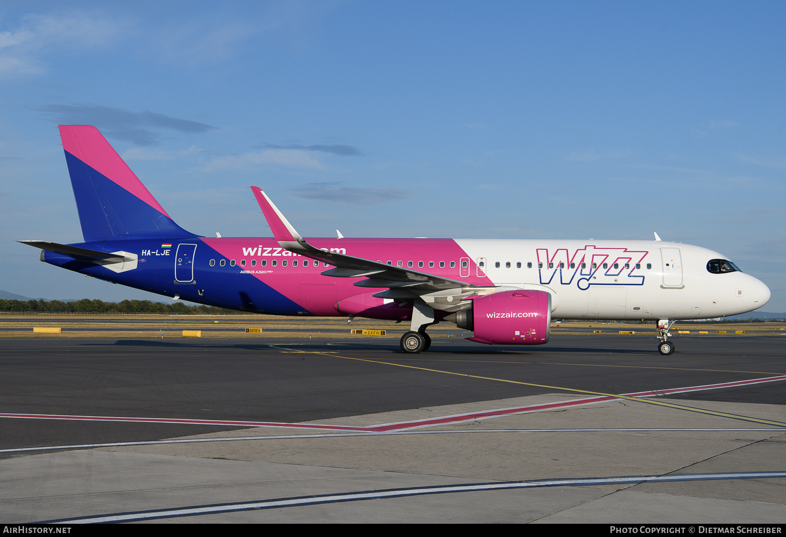 Aircraft Photo of HA-LJE | Airbus A320-271N | Wizz Air | AirHistory.net #748493