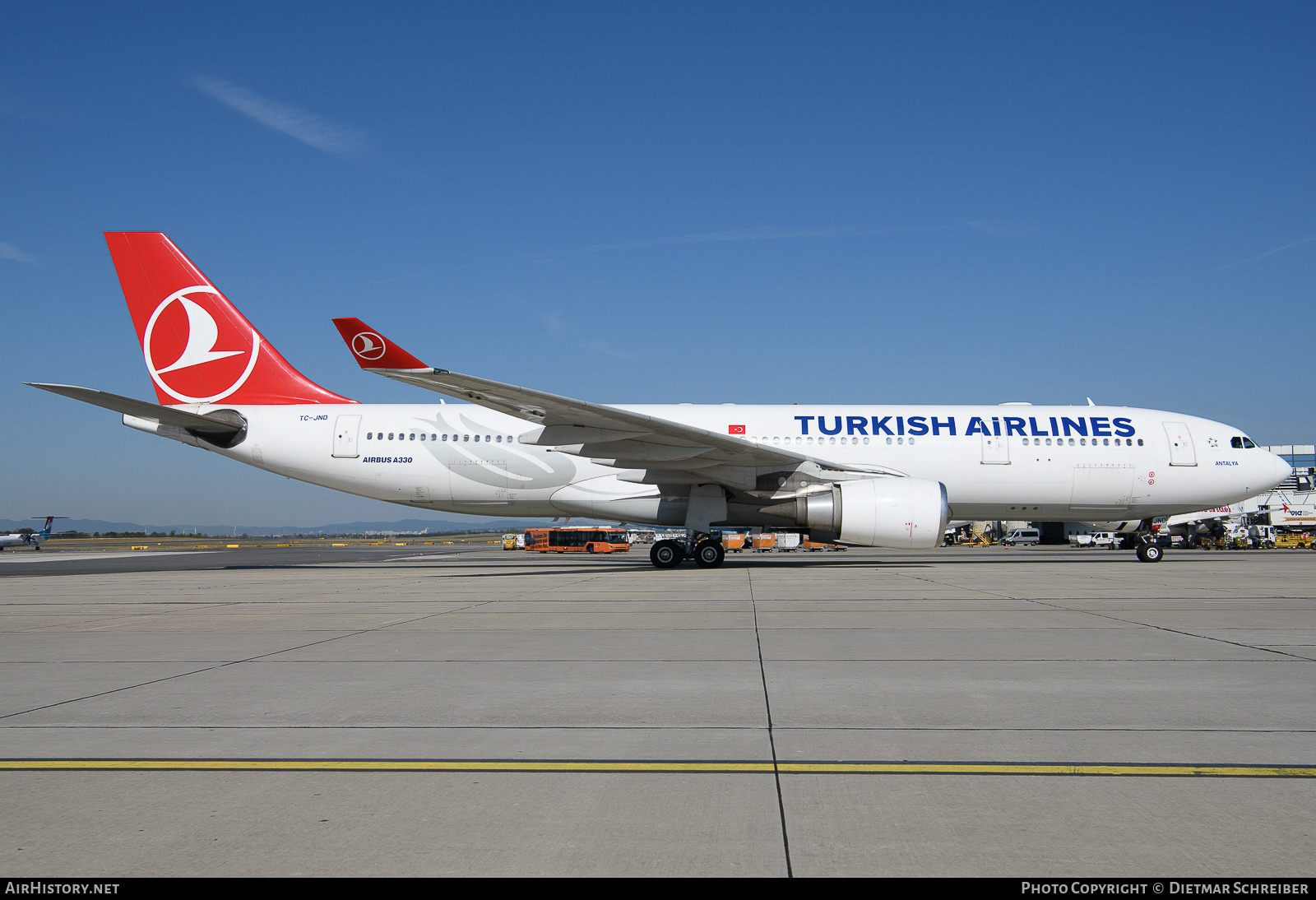 Aircraft Photo of TC-JND | Airbus A330-203 | Turkish Airlines | AirHistory.net #748506
