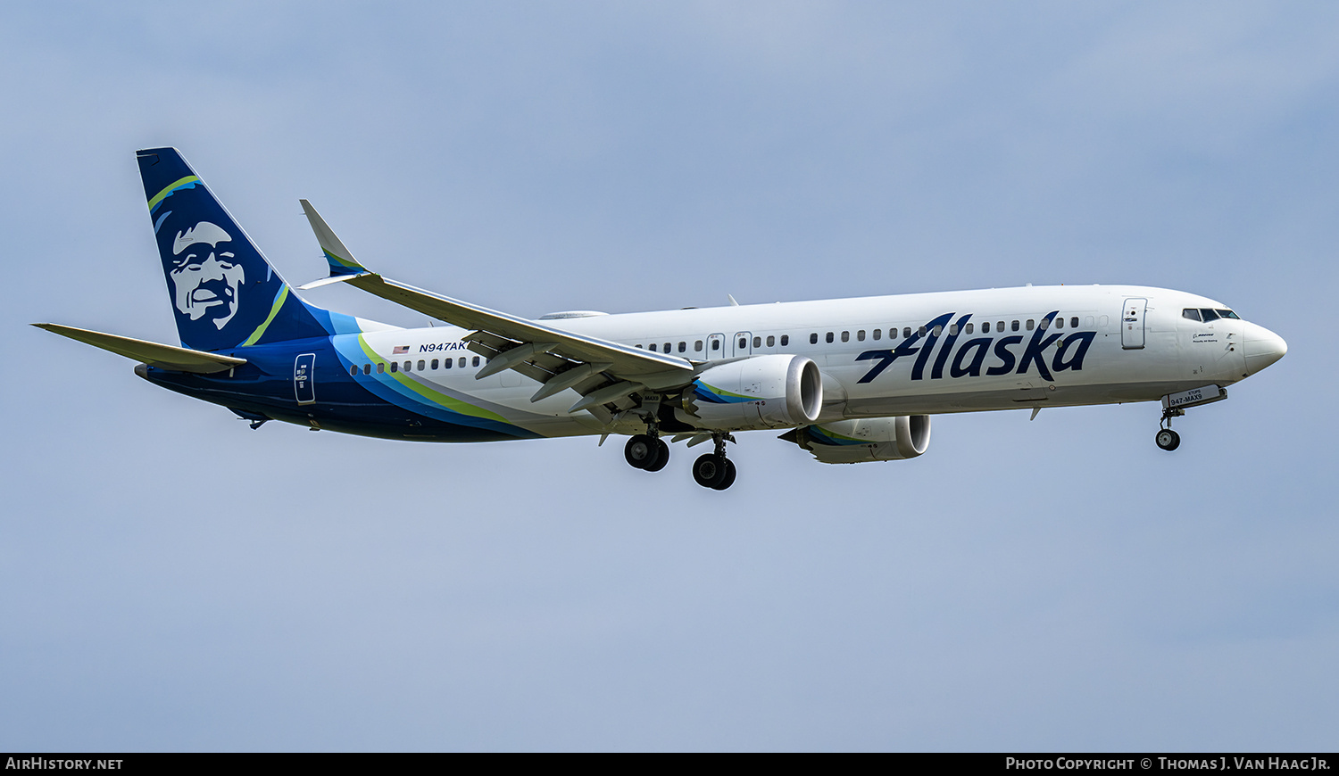 Aircraft Photo of N947AK | Boeing 737-9 Max 9 | Alaska Airlines | AirHistory.net #748510