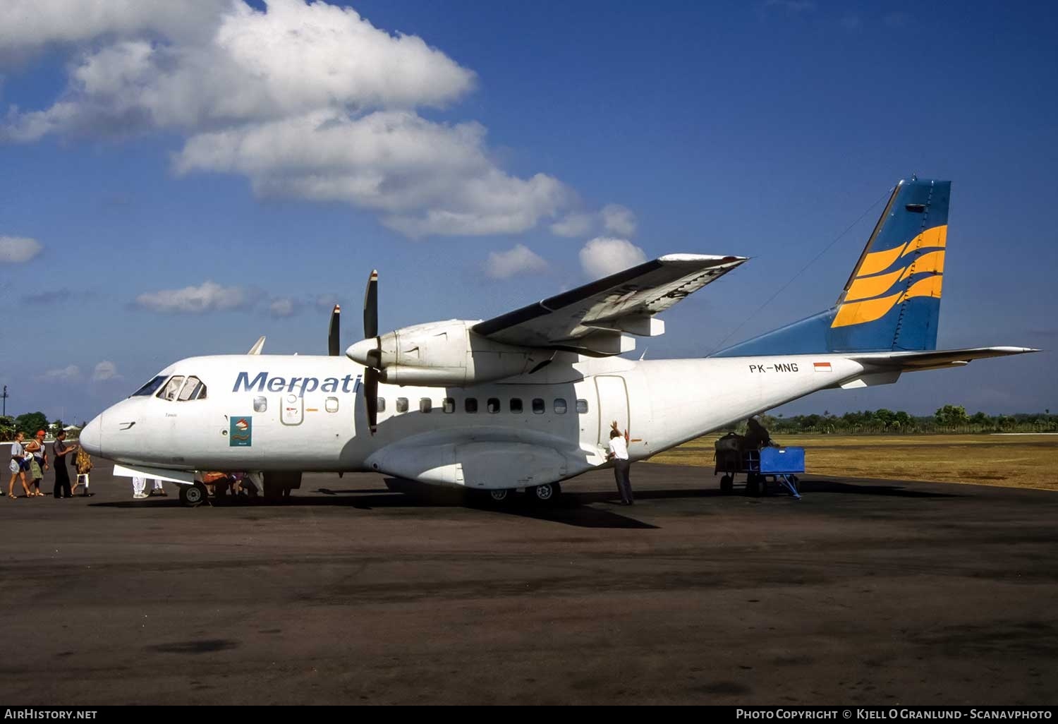 Aircraft Photo of PK-MNG | CASA/IPTN CN235-10 | Merpati Nusantara Airlines | AirHistory.net #748527