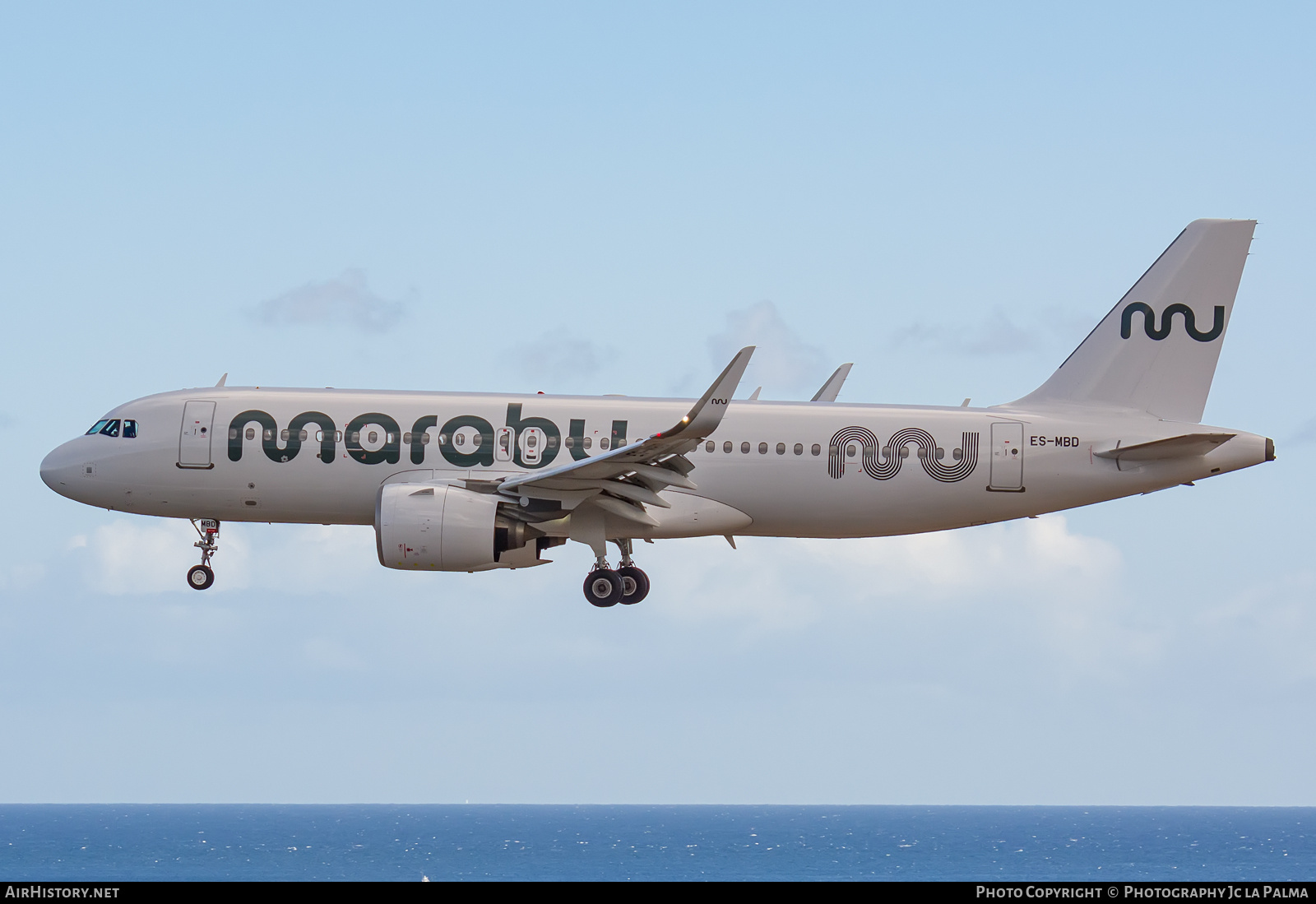 Aircraft Photo of ES-MBD | Airbus A320-271N | Marabu Airlines | AirHistory.net #748531
