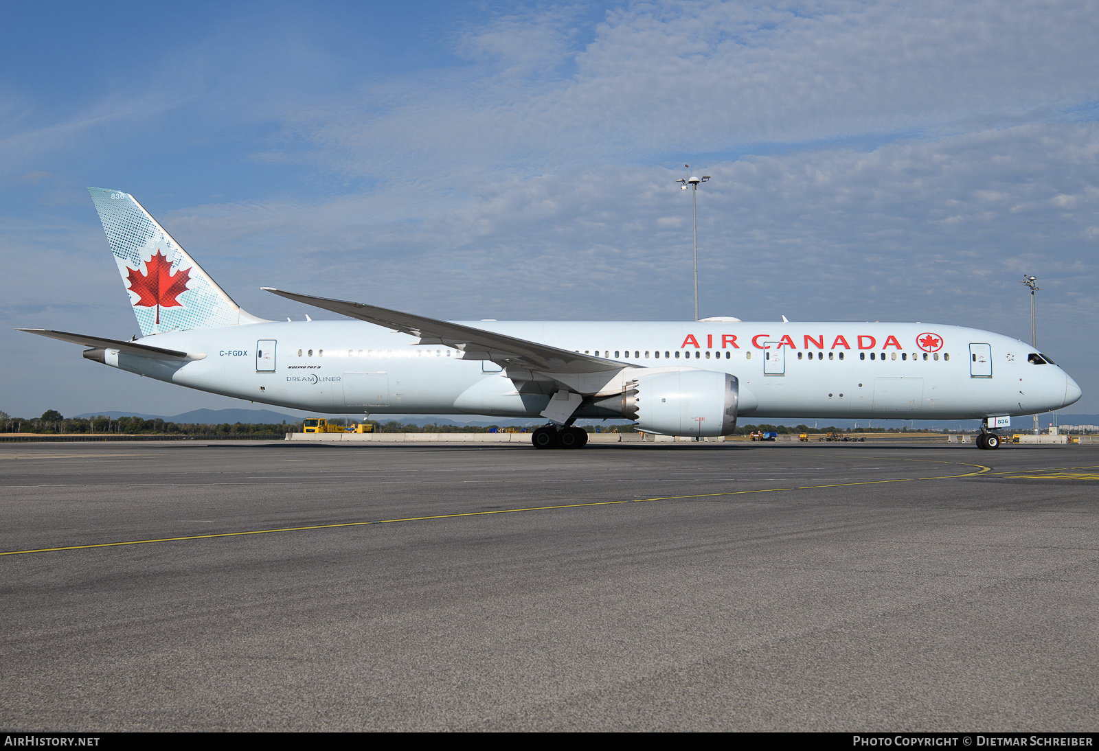 Aircraft Photo of C-FGDX | Boeing 787-9 Dreamliner | Air Canada | AirHistory.net #748536