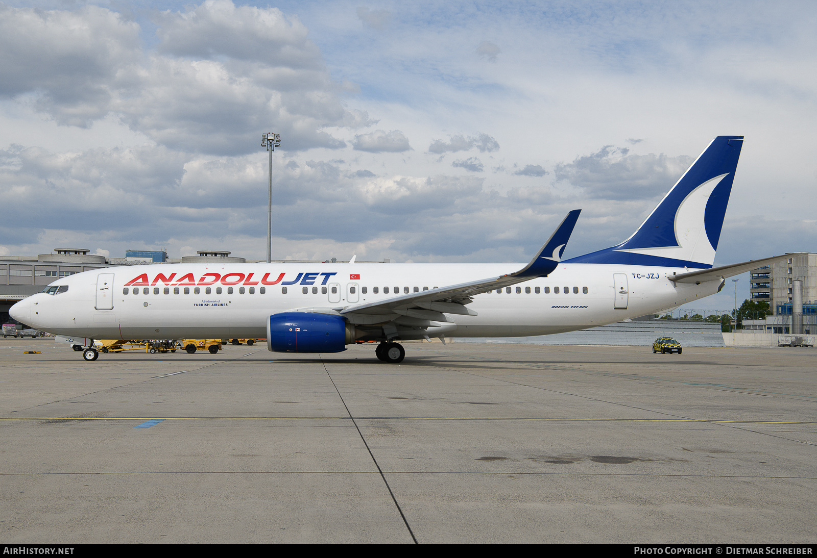 Aircraft Photo of TC-JZJ | Boeing 737-8AS | AnadoluJet | AirHistory.net #748544