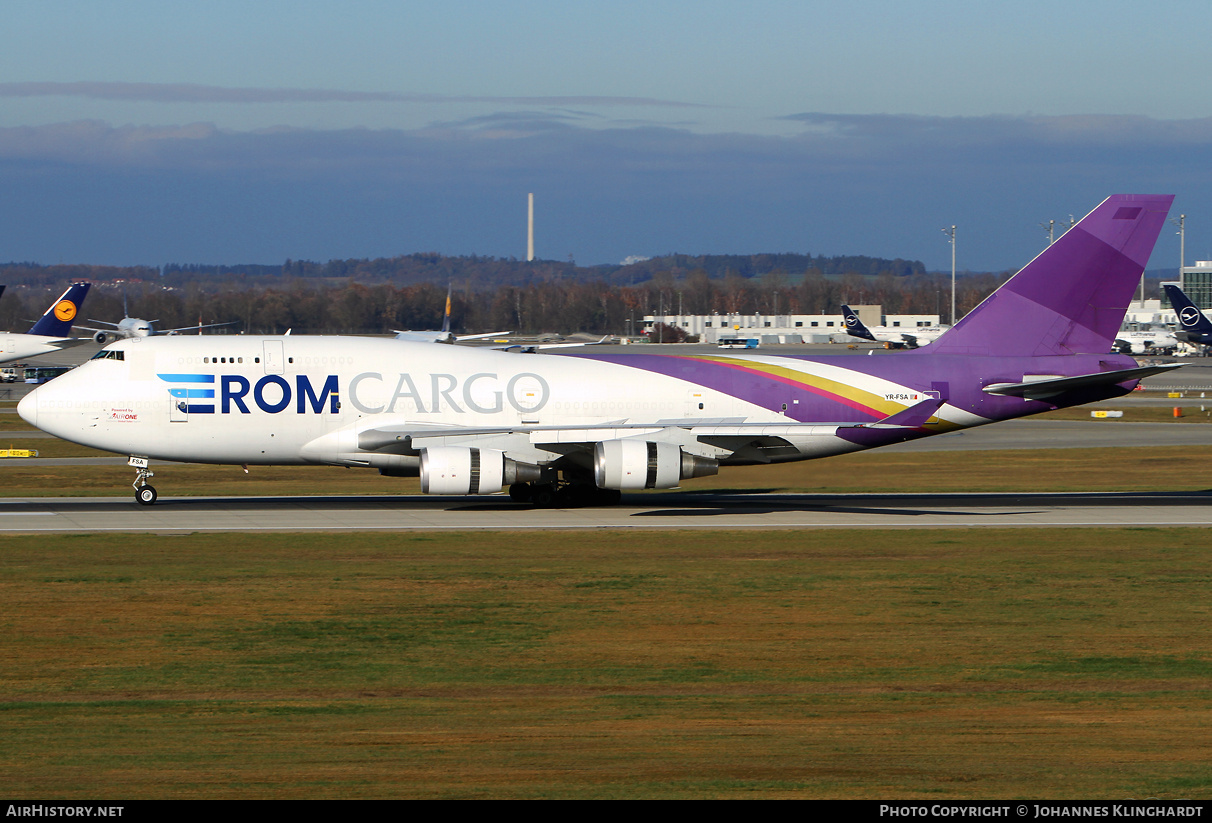 Aircraft Photo of YR-FSA | Boeing 747-4D7(BCF) | ROM Cargo Airlines | AirHistory.net #748552