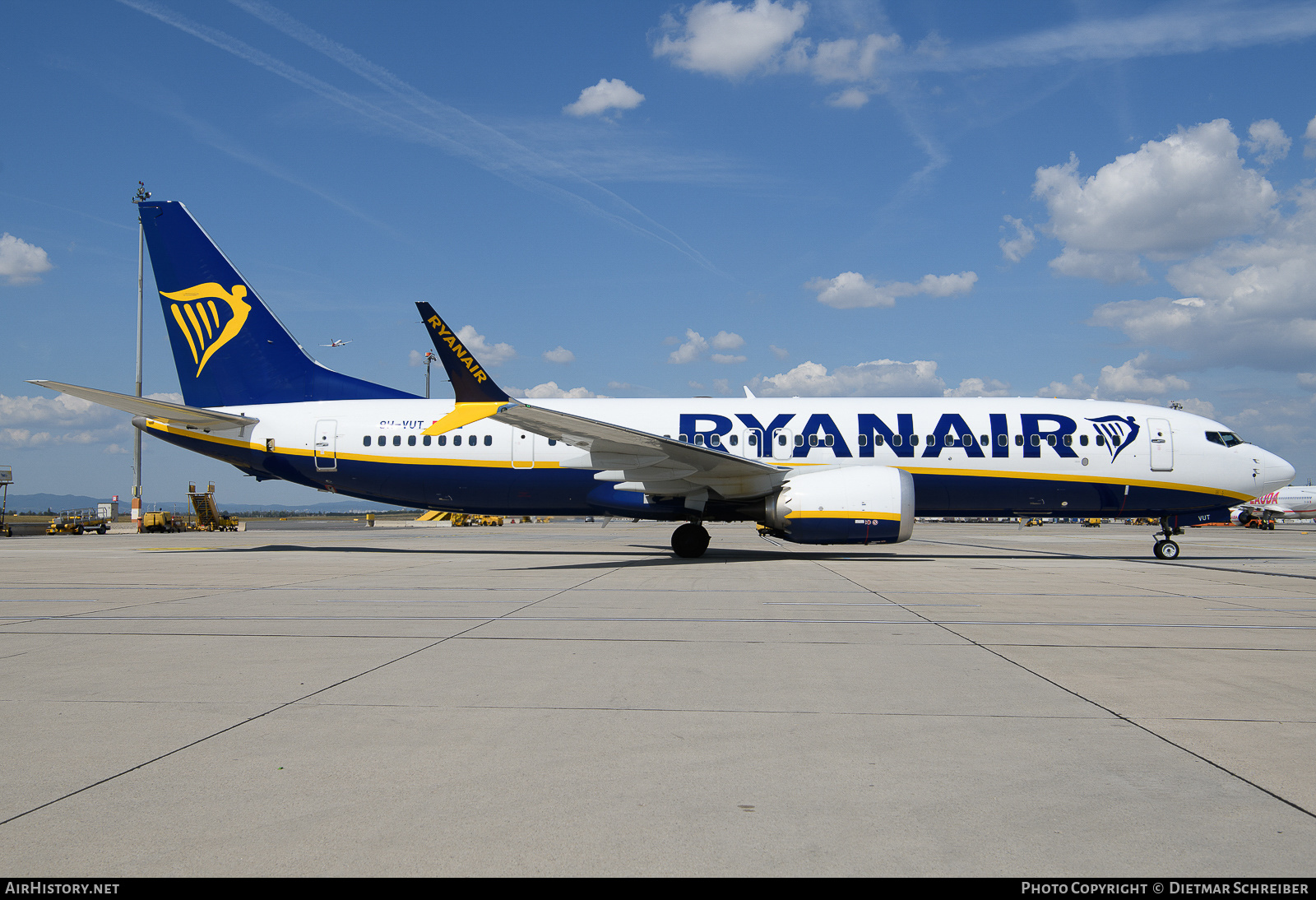 Aircraft Photo of 9H-VUT | Boeing 737-8200 Max 200 | Ryanair | AirHistory.net #748560