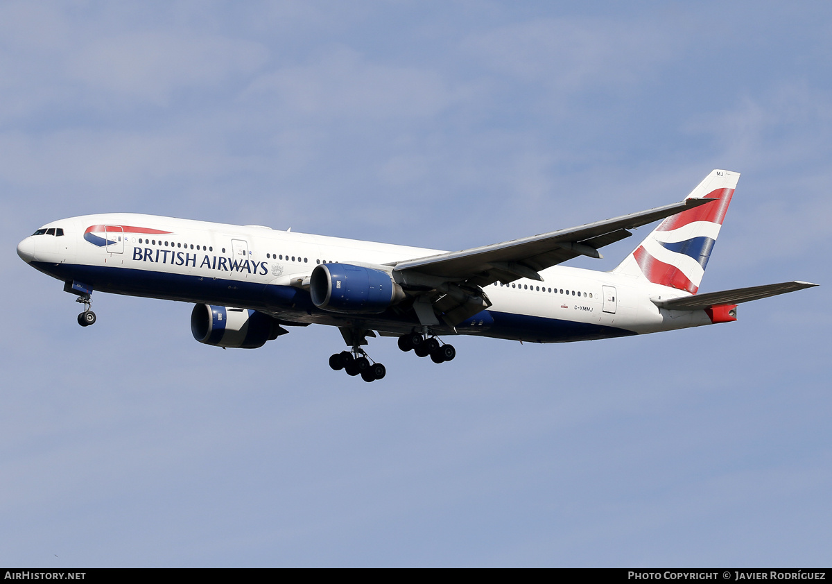 Aircraft Photo of G-YMMJ | Boeing 777-236/ER | British Airways | AirHistory.net #748592