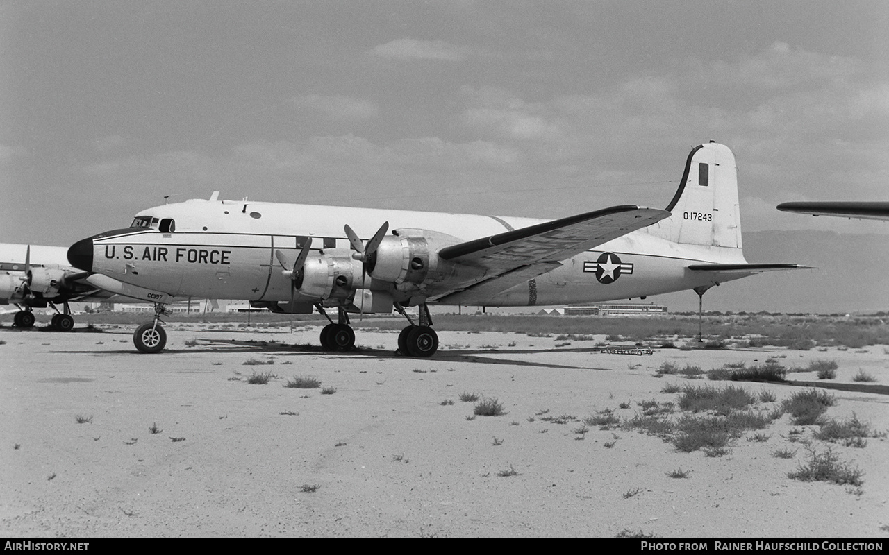 Aircraft Photo of 51-7243 | Douglas C-54D Skymaster | USA - Air Force | AirHistory.net #748593