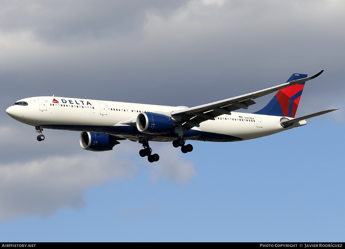 Aircraft Photo of N402DX | Airbus A330-941N | Delta Air Lines | AirHistory.net #748594