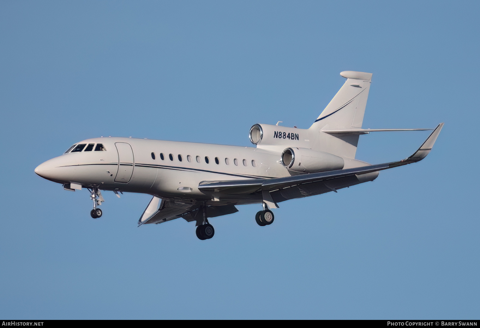 Aircraft Photo of N884BN | Dassault Falcon 900EX | AirHistory.net #748607