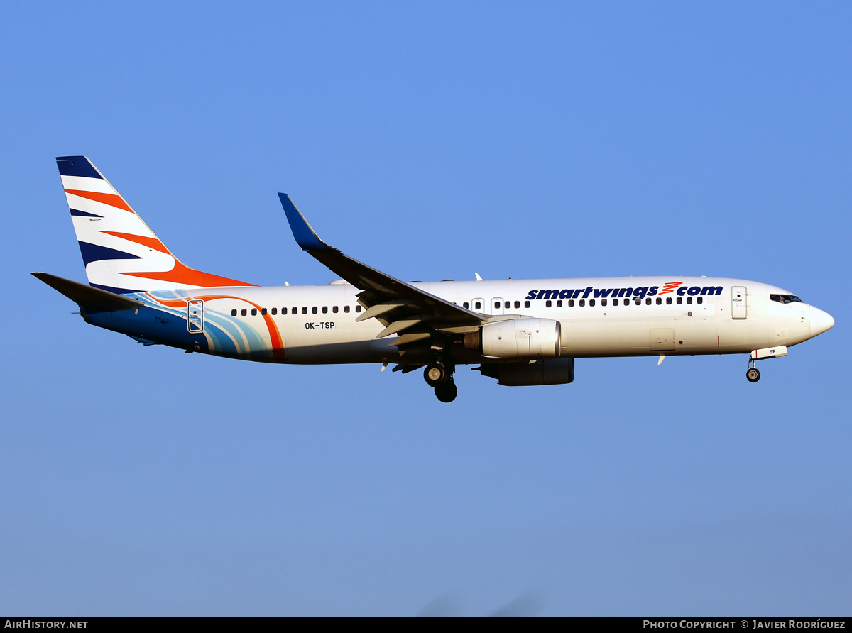 Aircraft Photo of OK-TSP | Boeing 737-8KN | Smartwings | AirHistory.net #748610