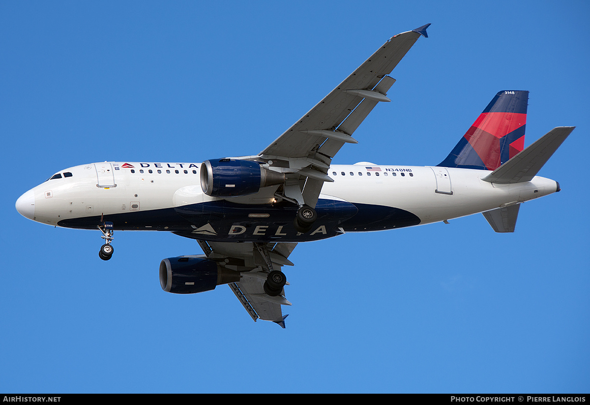 Aircraft Photo of N348NB | Airbus A319-114 | Delta Air Lines | AirHistory.net #748627