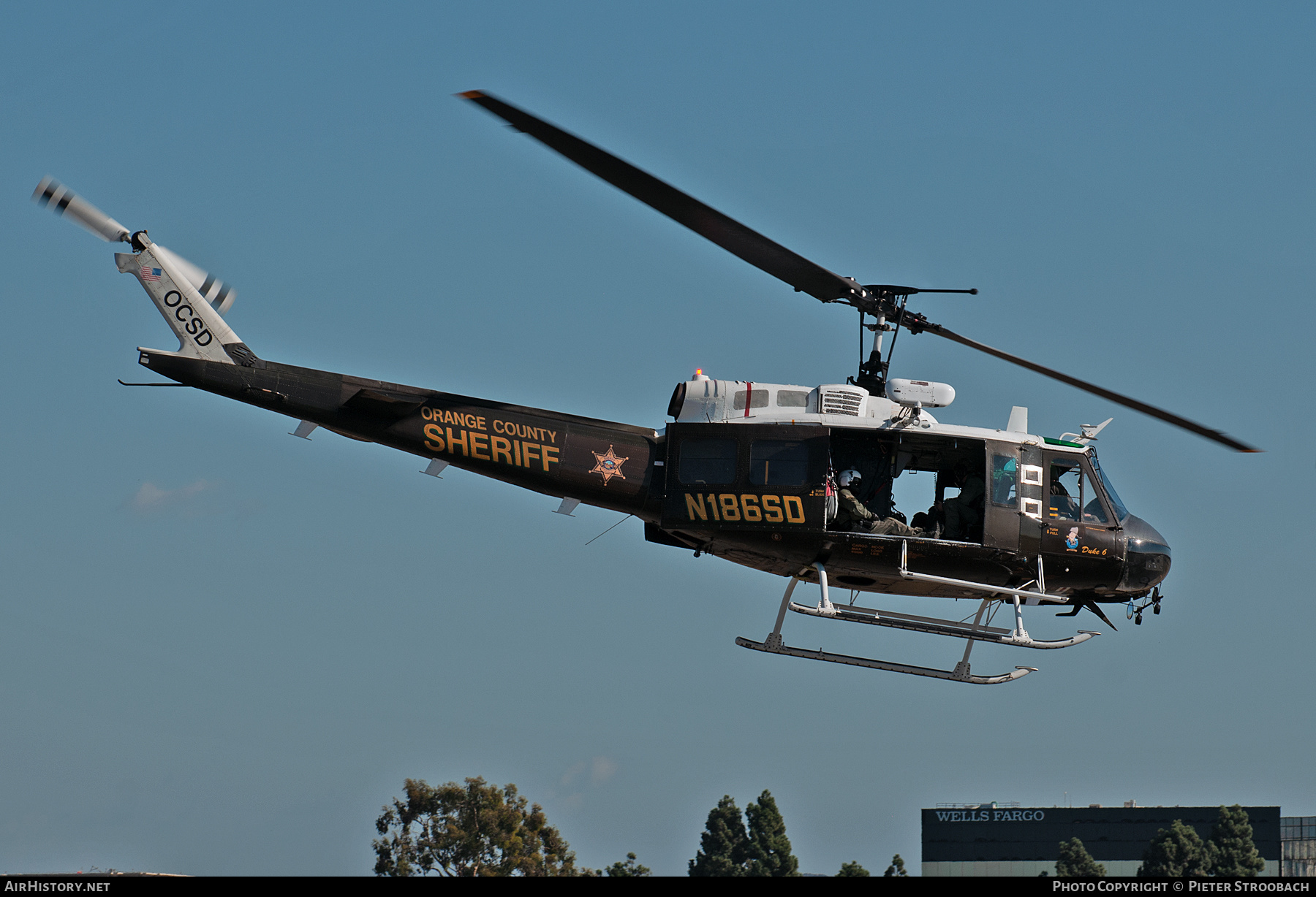 Aircraft Photo of N186SD | Bell UH-1H Iroquois | Orange County Sheriff | AirHistory.net #748647