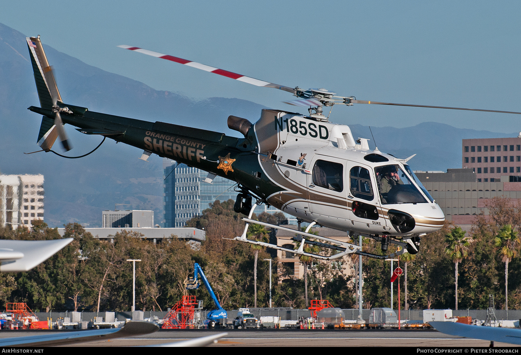 Aircraft Photo of N185SD | Eurocopter AS-350B-3 Ecureuil | Orange County Police Department | AirHistory.net #748653