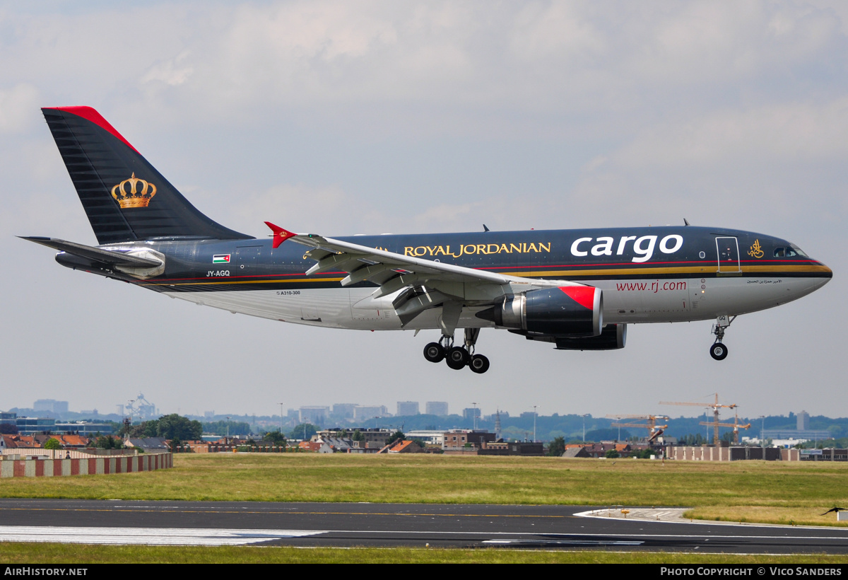 Aircraft Photo of JY-AGQ | Airbus A310-304/F | Royal Jordanian Airlines Cargo | AirHistory.net #748675