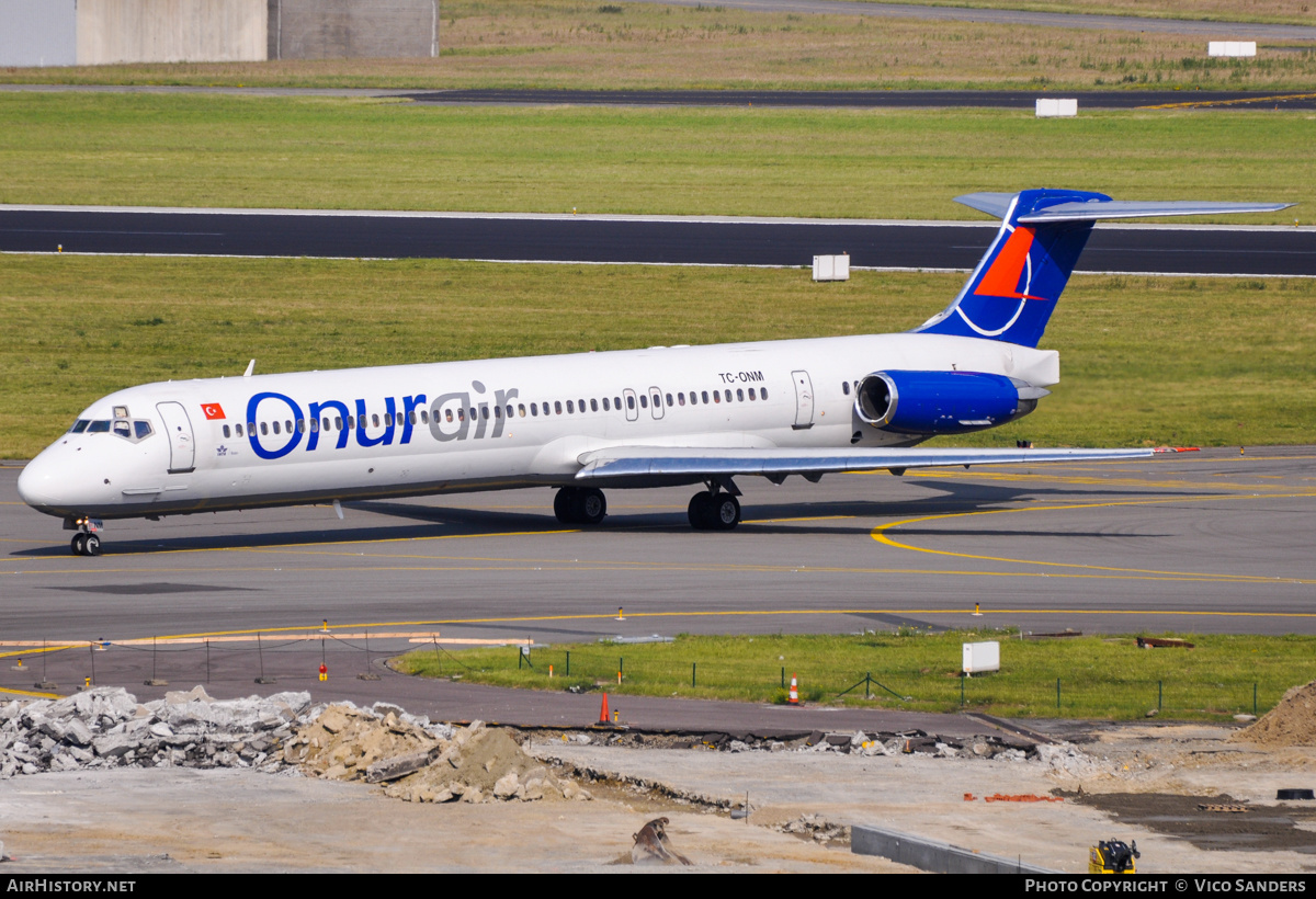 Aircraft Photo of TC-ONM | McDonnell Douglas MD-88 | Onur Air | AirHistory.net #748686