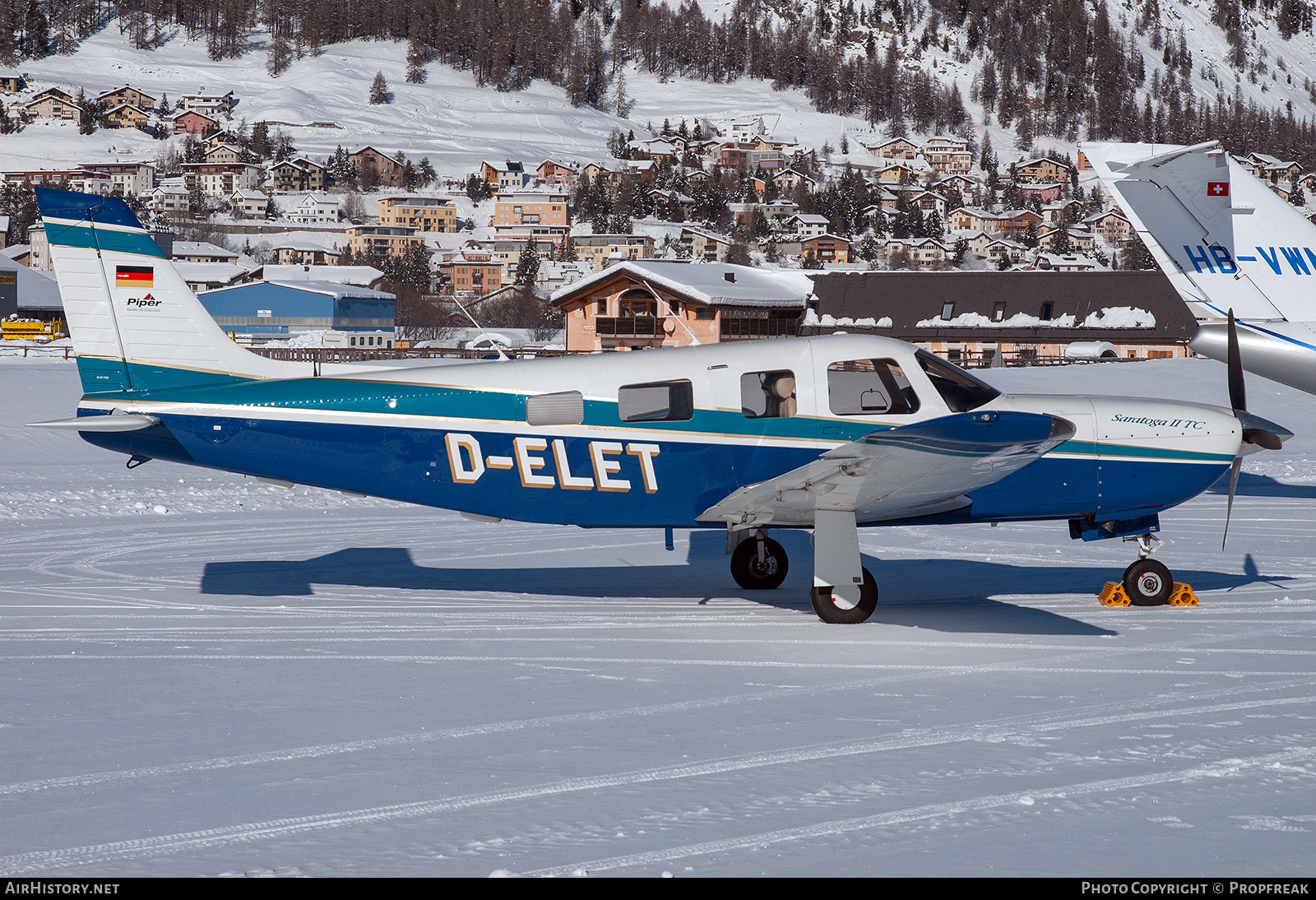 Aircraft Photo of D-ELET | Piper PA-32R-301T Saratoga II TC | AirHistory.net #748696
