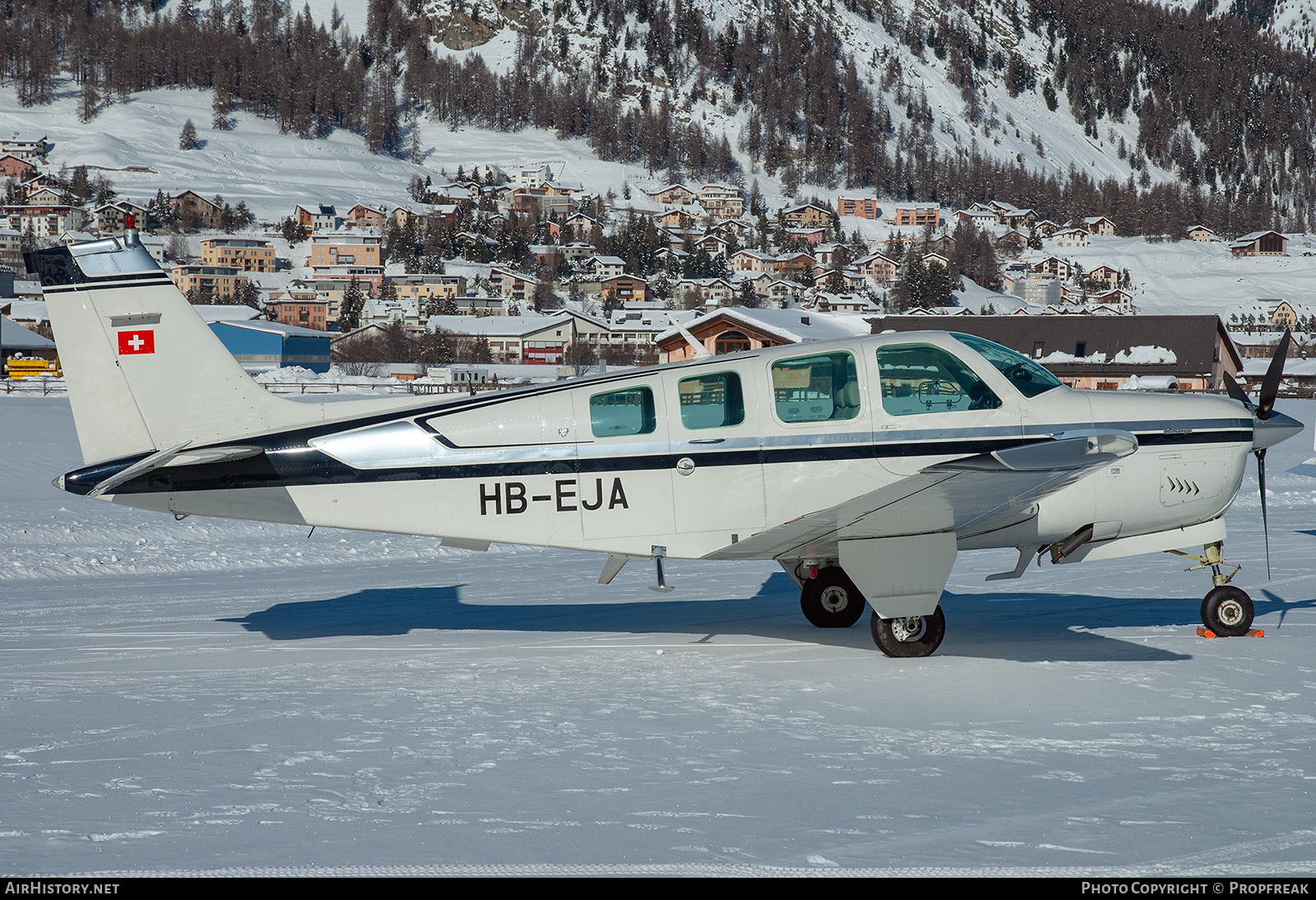 Aircraft Photo of HB-EJA | Beech A36 Bonanza 36 | AirHistory.net #748701