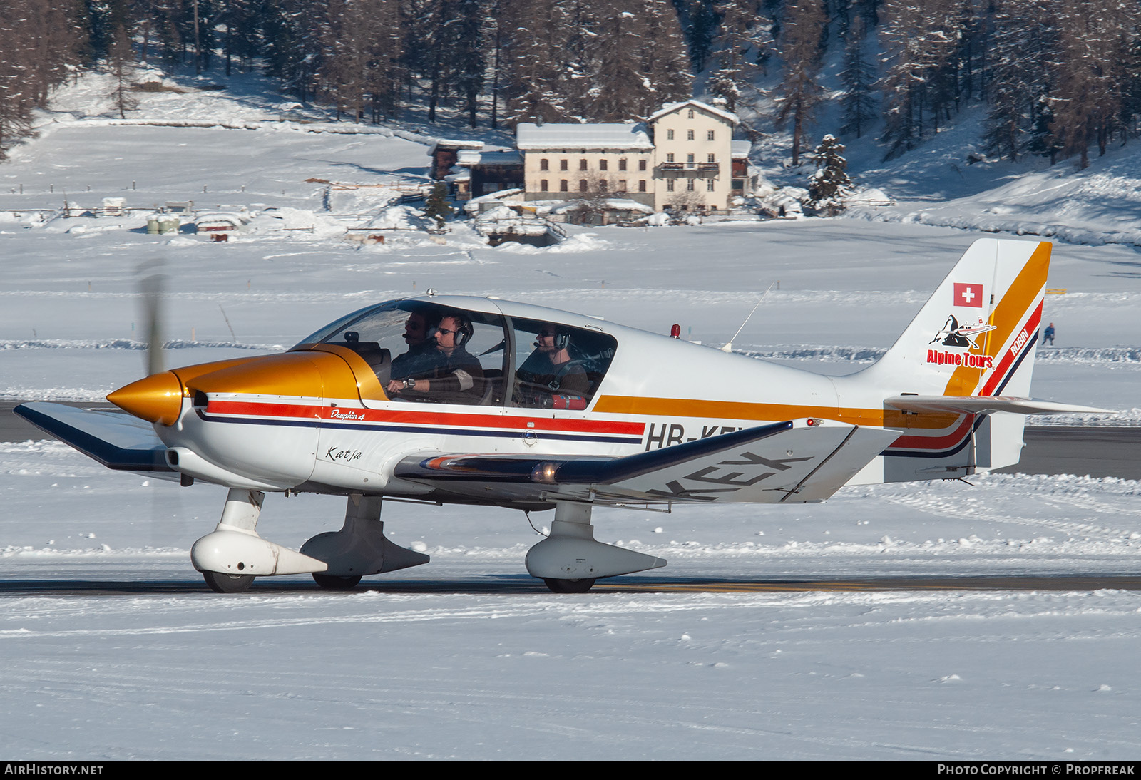 Aircraft Photo of HB-KEX | Robin DR-400-140B Dauphin 4 | Alpine Tours | AirHistory.net #748710