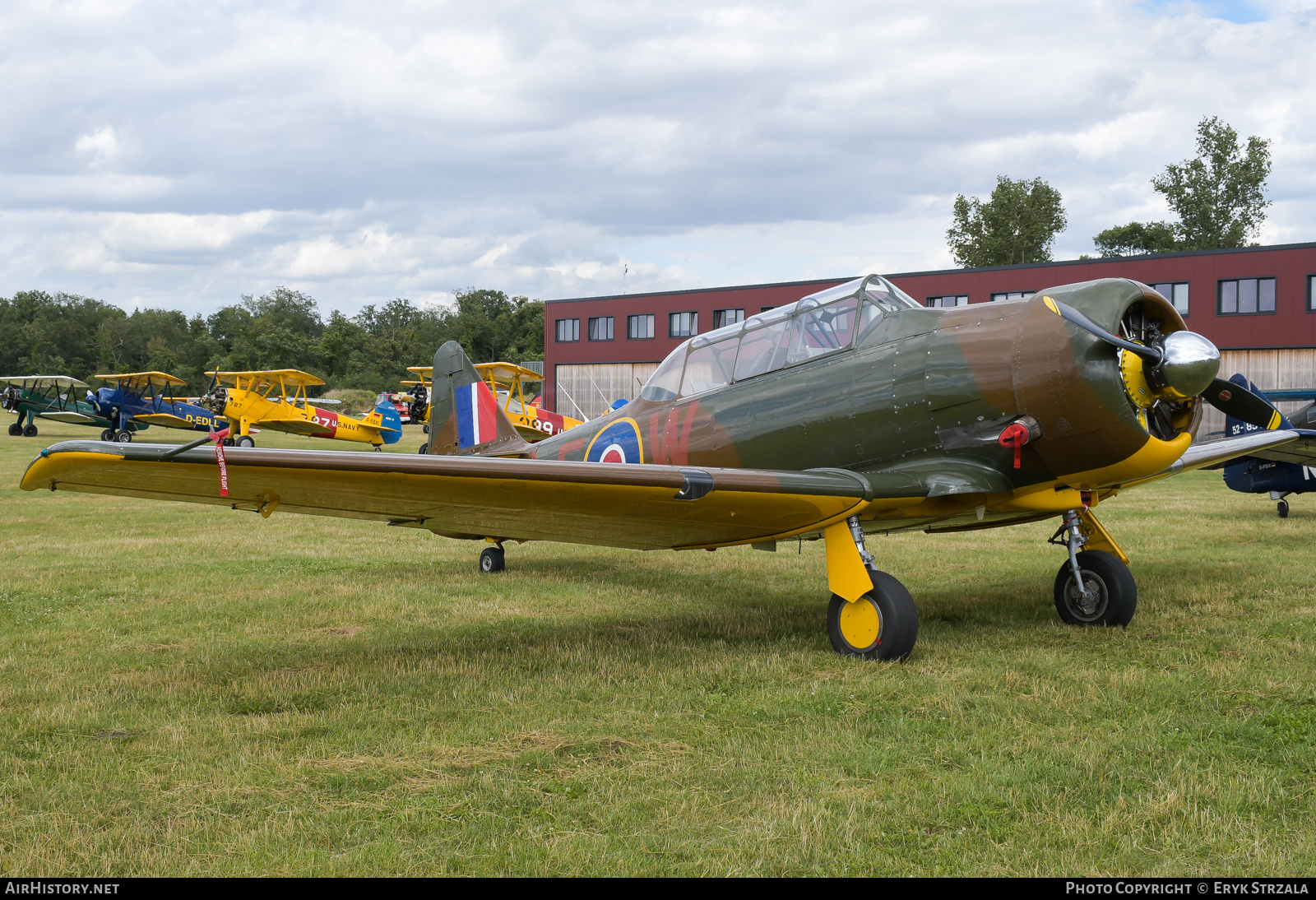 Aircraft Photo of D-FAME | North American T-6J Harvard Mk IV | UK - Air Force | AirHistory.net #748762