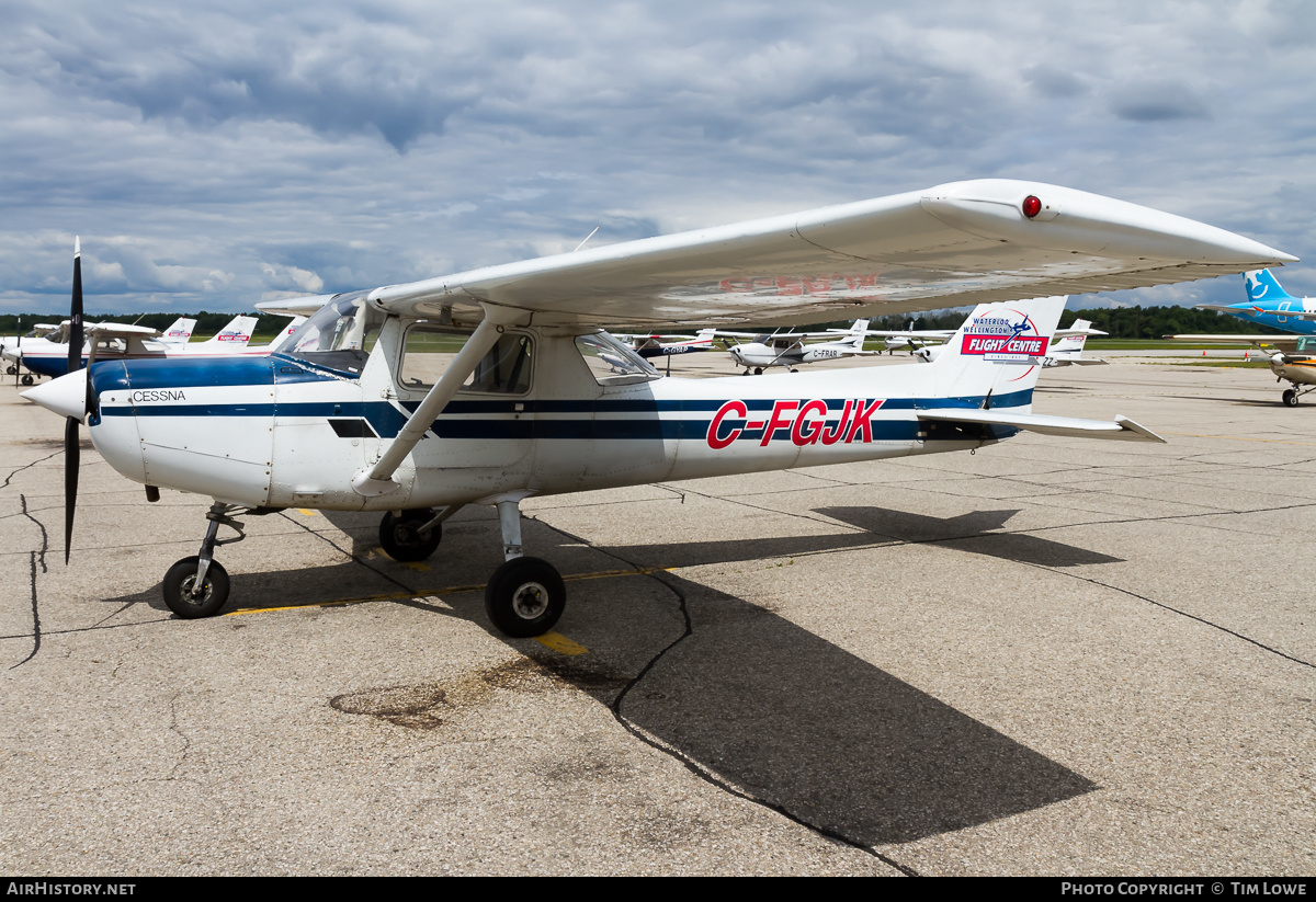 Aircraft Photo of C-FGJK | Cessna 152 | Waterloo Wellington Flight Centre | AirHistory.net #748770