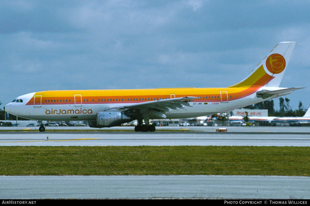 Aircraft Photo of 6Y-JMR | Airbus A300B4-203 | Air Jamaica | AirHistory.net #748773