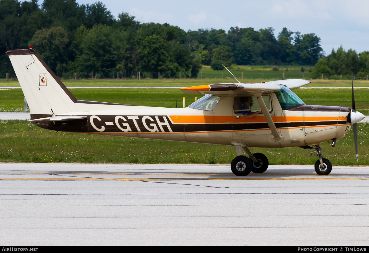 Aircraft Photo of C-GTGH | Cessna 152 | Waterloo Wellington Flight Centre | AirHistory.net #748774