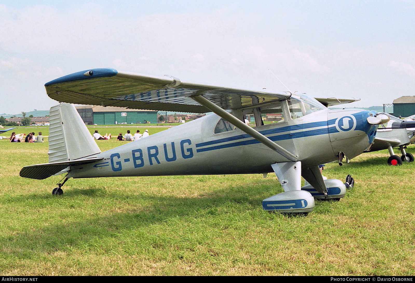 Aircraft Photo of G-BRUG | Luscombe 8E Silvaire Deluxe | AirHistory.net #748792