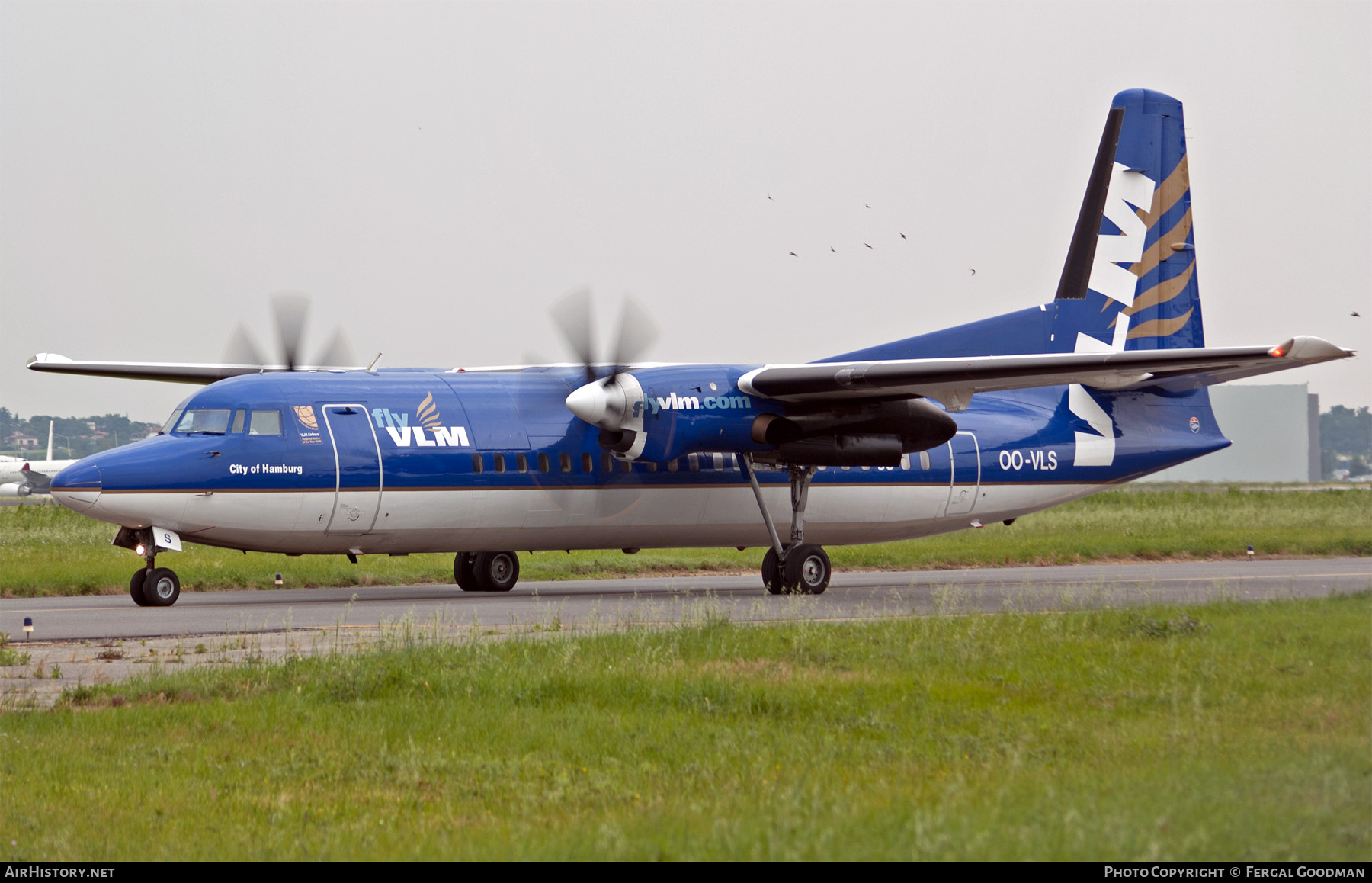 Aircraft Photo of OO-VLS | Fokker 50 | VLM Airlines | AirHistory.net #748794