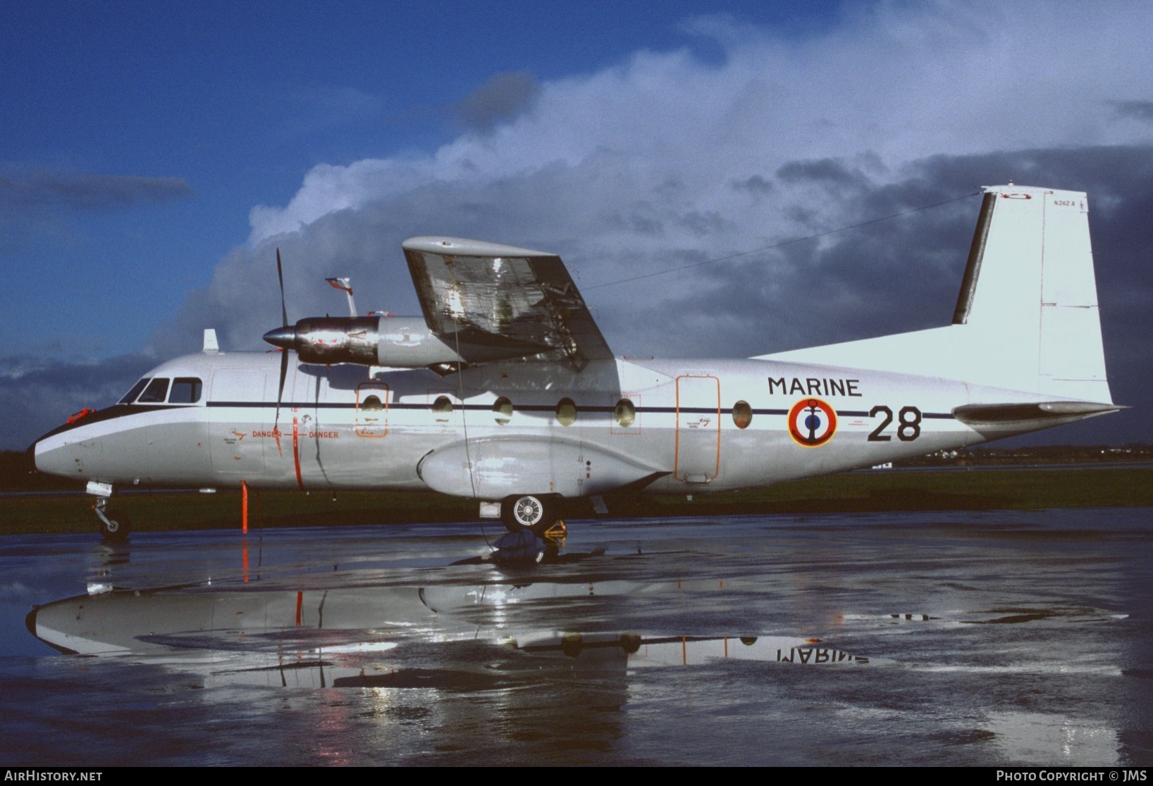 Aircraft Photo of 28 | Aerospatiale N-262A | France - Navy | AirHistory.net #748801