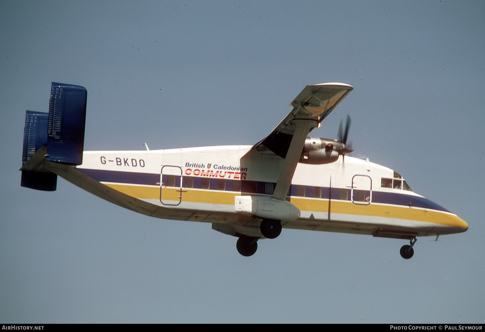 Aircraft Photo of G-BKDO | Short 330-200 | British Caledonian Commuter | AirHistory.net #748813
