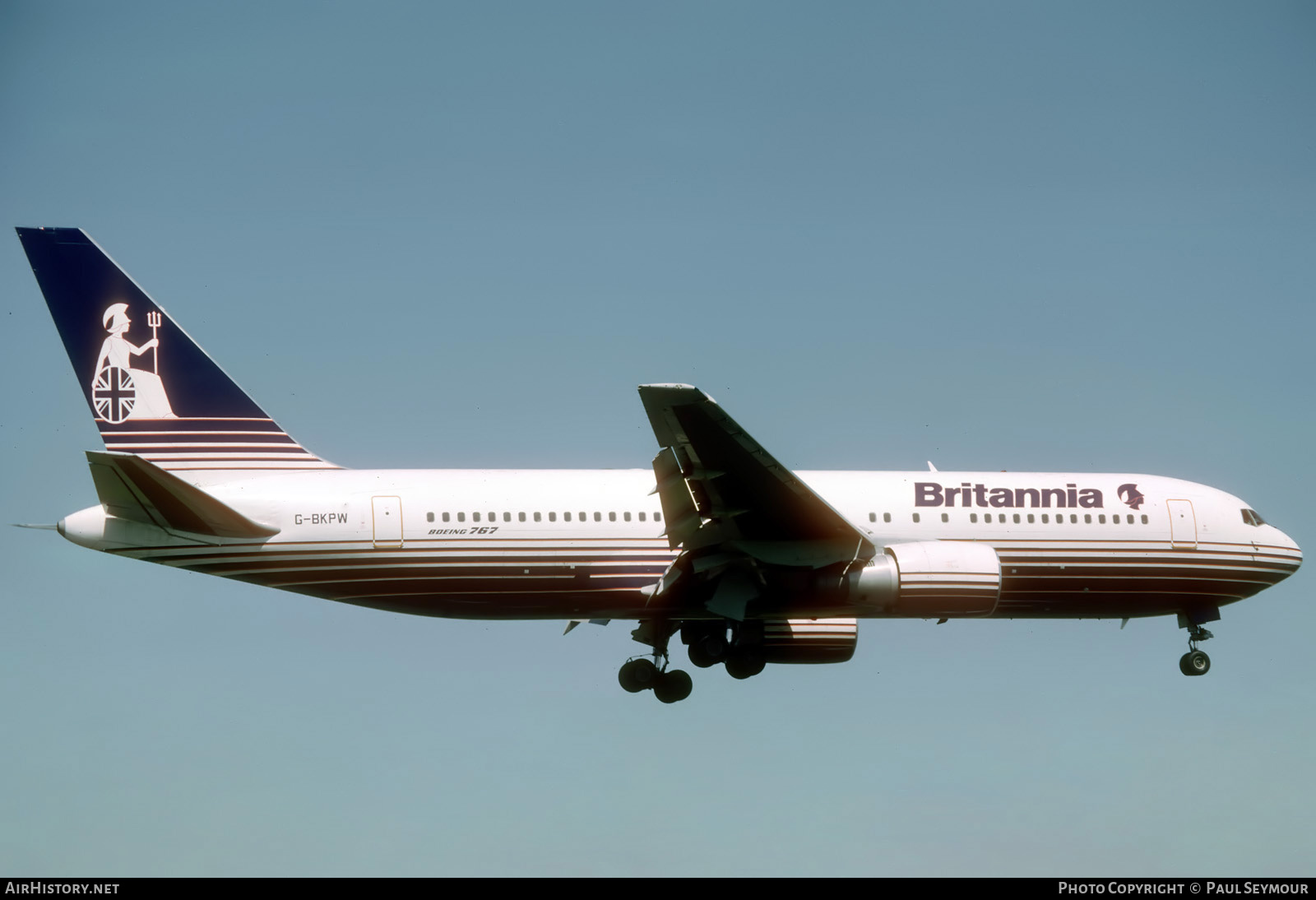Aircraft Photo of G-BKPW | Boeing 767-204 | Britannia Airways | AirHistory.net #748814