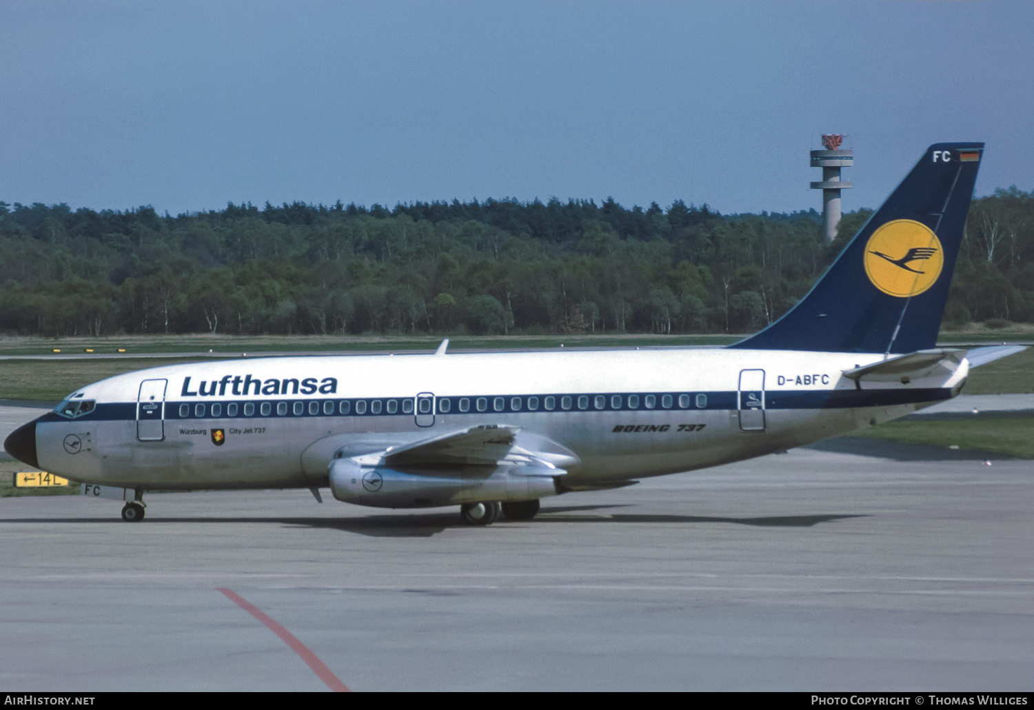 Aircraft Photo of D-ABFC | Boeing 737-230/Adv | Lufthansa | AirHistory.net #748821