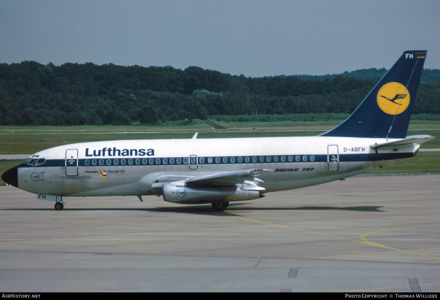Aircraft Photo of D-ABFH | Boeing 737-230/Adv | Lufthansa | AirHistory.net #748831