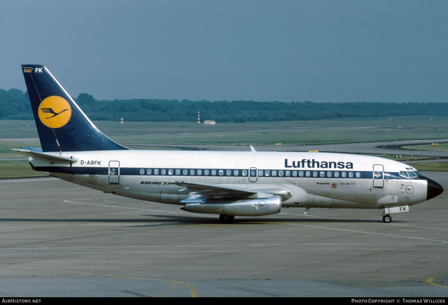 Aircraft Photo of D-ABFK | Boeing 737-230/Adv | Lufthansa | AirHistory.net #748833