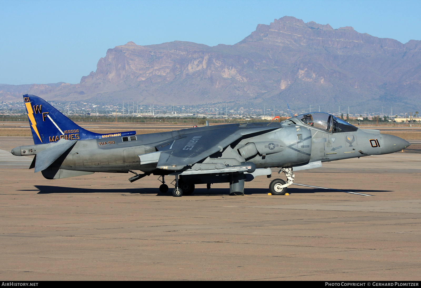 Aircraft Photo of 165006 | McDonnell Douglas AV-8B Harrier II+ | USA - Marines | AirHistory.net #748837