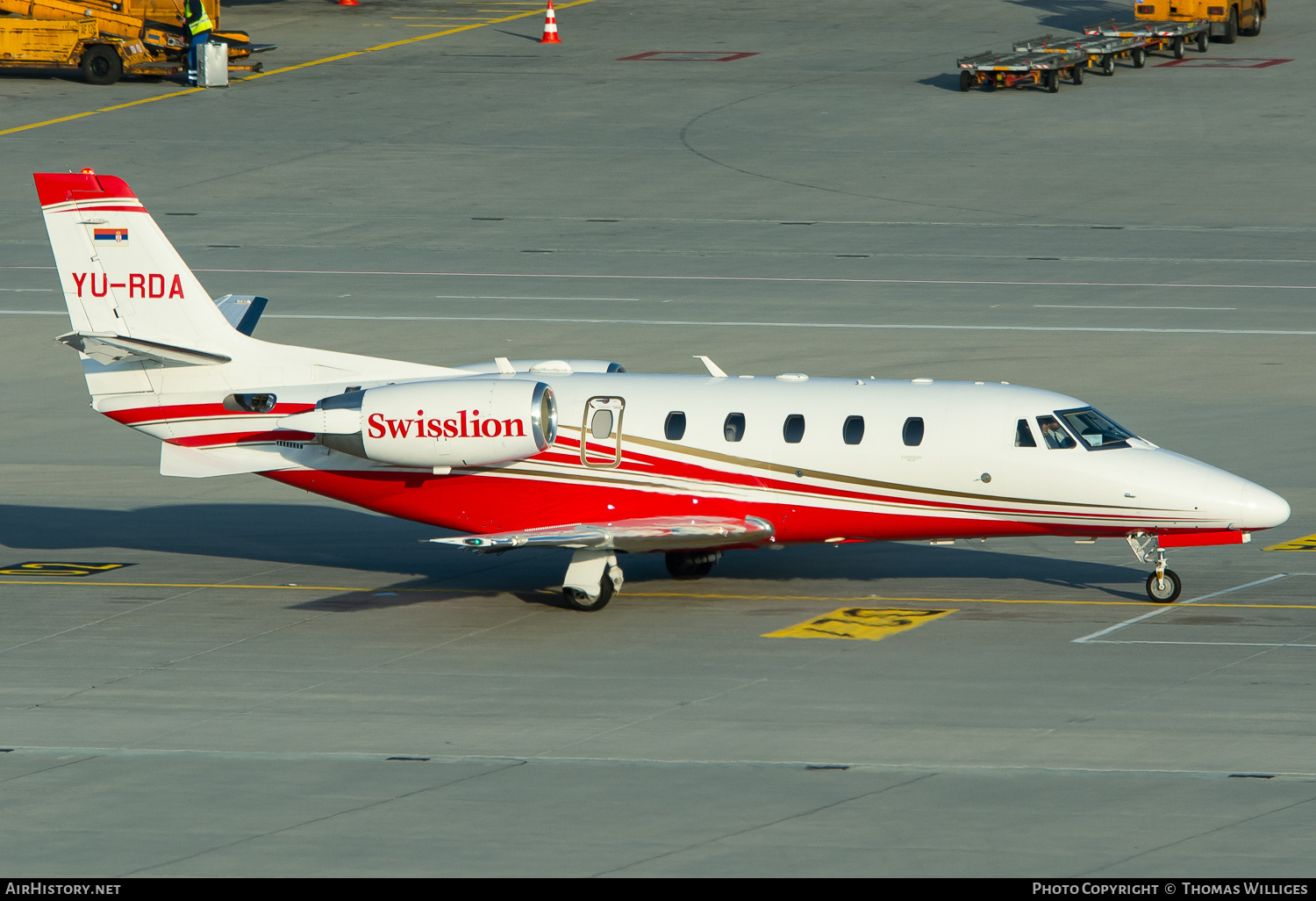 Aircraft Photo of YU-RDA | Cessna 560XL Citation XLS+ | SwissLion | AirHistory.net #748857