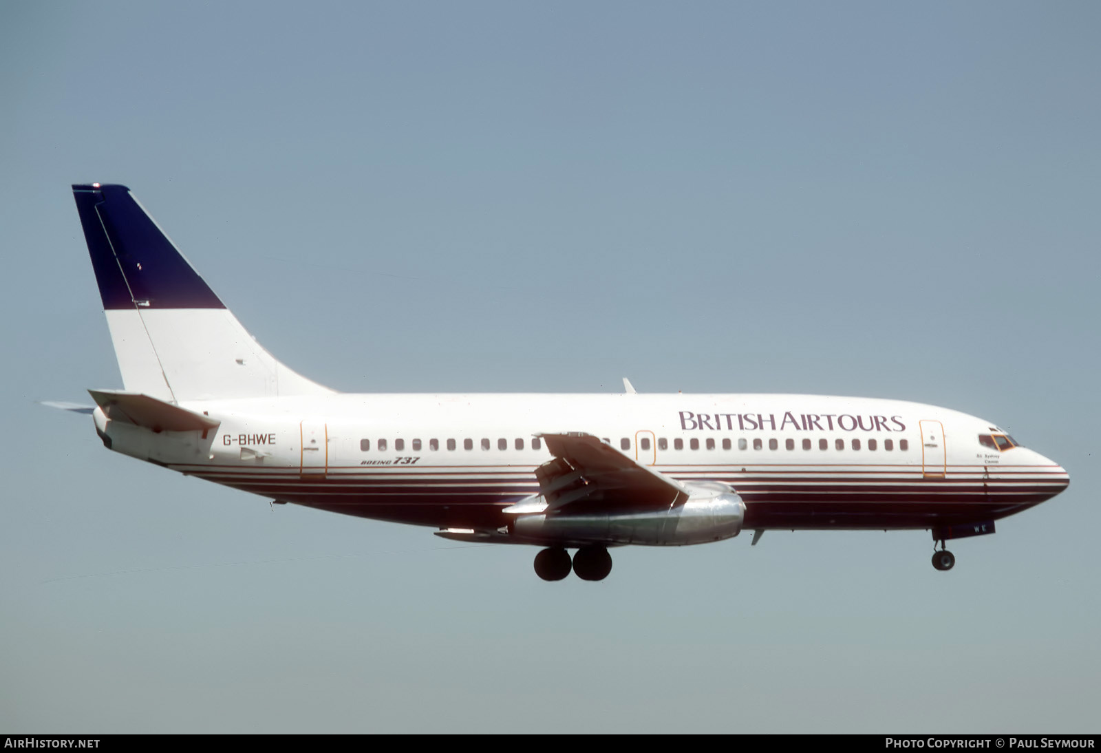 Aircraft Photo of G-BHWE | Boeing 737-204/Adv | British Airtours | AirHistory.net #748861