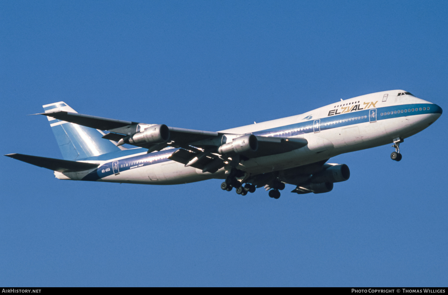 Aircraft Photo of 4X-AXA | Boeing 747-258B | El Al Israel Airlines | AirHistory.net #748864