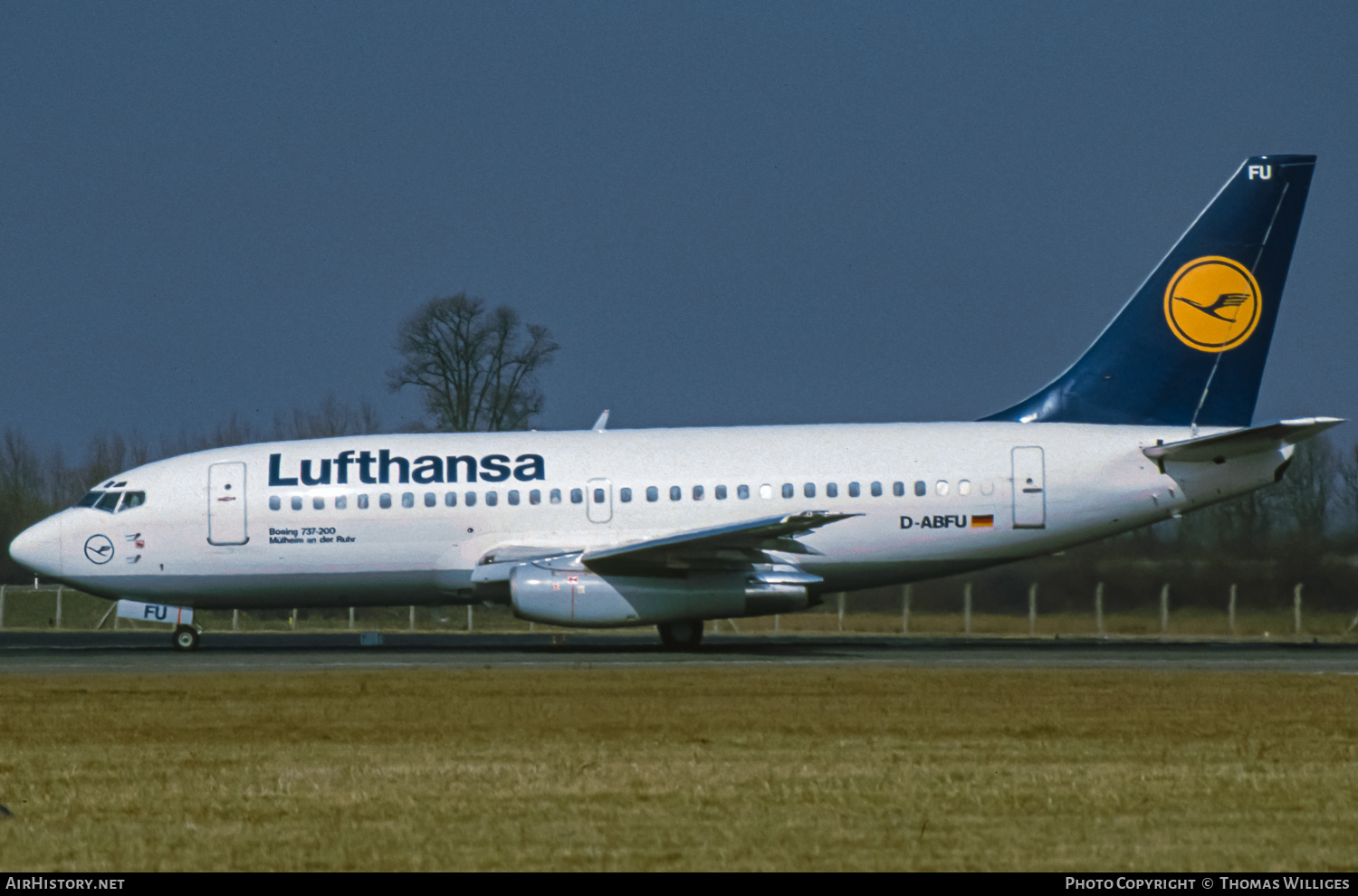 Aircraft Photo of D-ABFU | Boeing 737-230/Adv | Lufthansa | AirHistory.net #748868