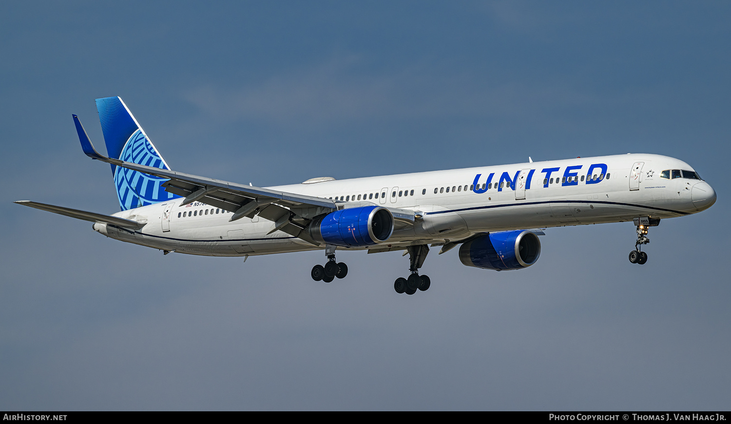 Aircraft Photo of N57855 | Boeing 757-324 | United Airlines | AirHistory.net #748871