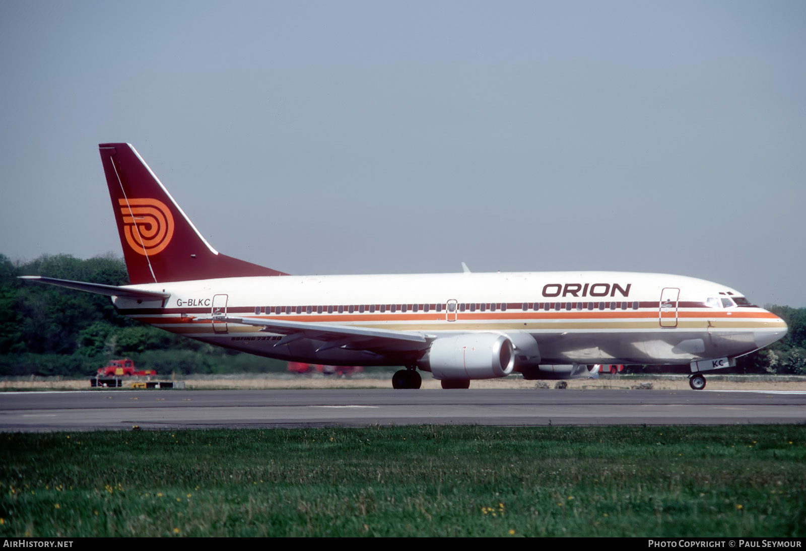 Aircraft Photo of G-BLKC | Boeing 737-3T5 | Orion Airways | AirHistory.net #748872
