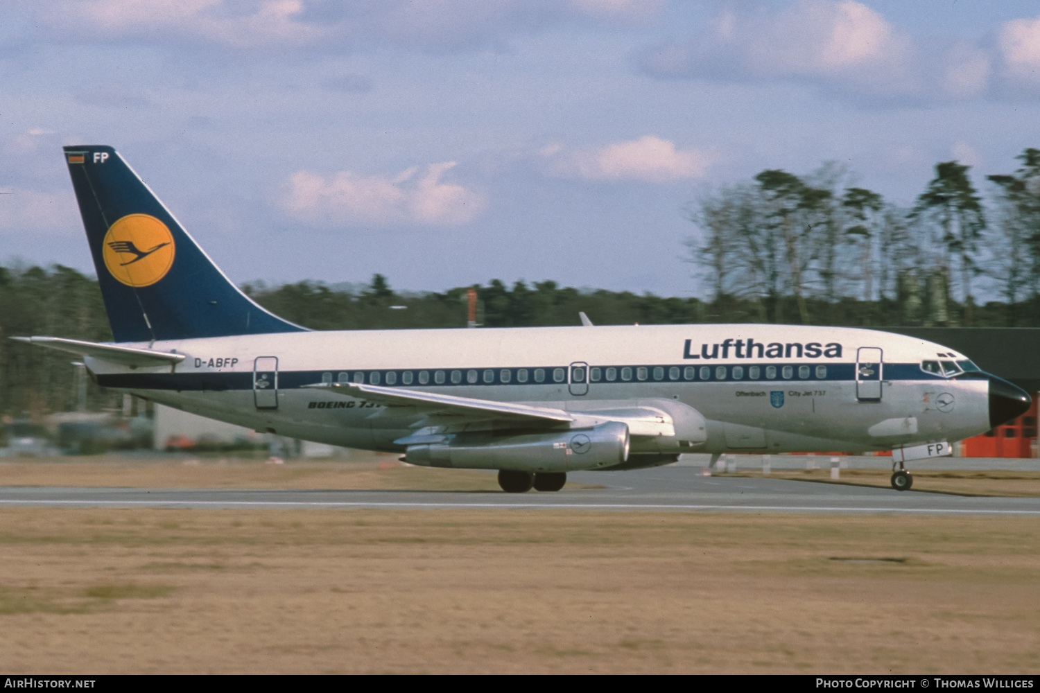 Aircraft Photo of D-ABFP | Boeing 737-230/Adv | Lufthansa | AirHistory.net #748881