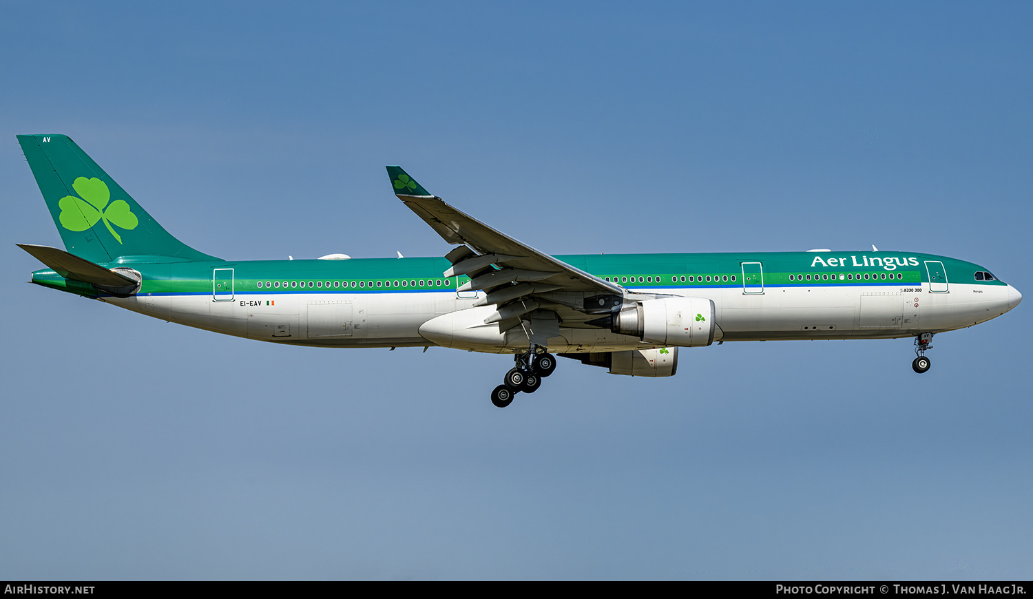 Aircraft Photo of EI-EAV | Airbus A330-302 | Aer Lingus | AirHistory.net #748931