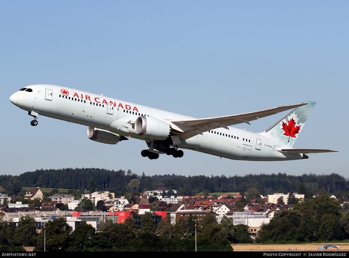 Aircraft Photo of C-FPQB | Boeing 787-9 Dreamliner | Air Canada | AirHistory.net #748932