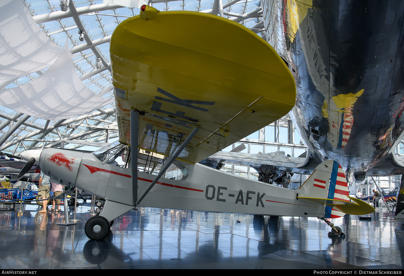 Aircraft Photo of OE-AFK | Piper PA-18-105 Super Cub | Red Bull | AirHistory.net #748933