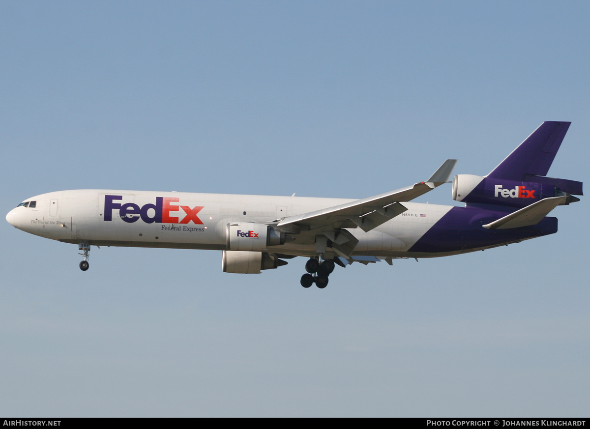 Aircraft Photo of N591FE | McDonnell Douglas MD-11/F | Fedex - Federal Express | AirHistory.net #748938