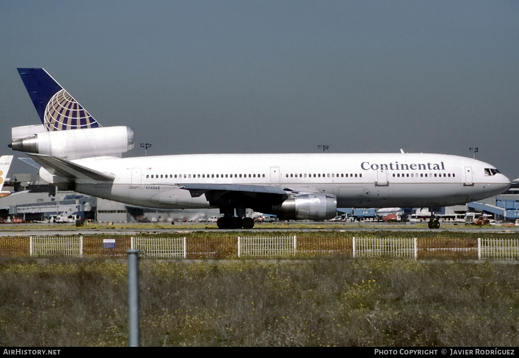 Aircraft Photo of N14062 | McDonnell Douglas DC-10-30 | Continental Airlines | AirHistory.net #748950
