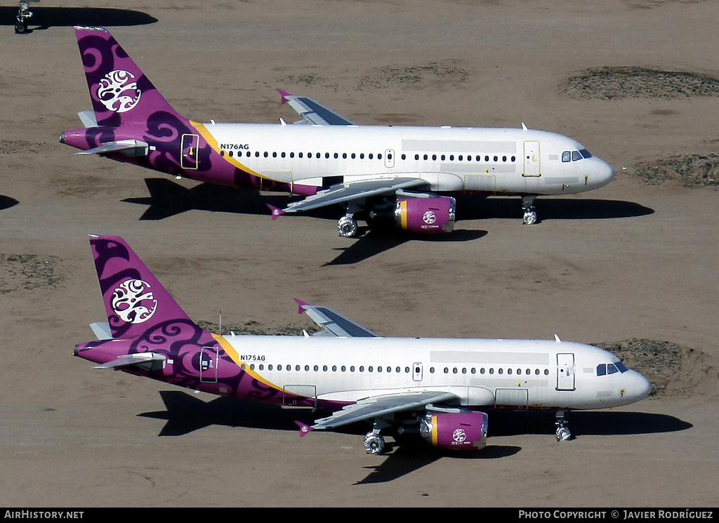 Aircraft Photo of N175AG | Airbus A319-112 | Hunnu Air | AirHistory.net #748951