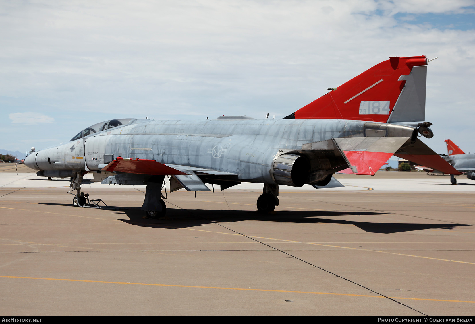 Aircraft Photo of 73-1184 | McDonnell Douglas QF-4E Phantom II | USA - Air Force | AirHistory.net #748973