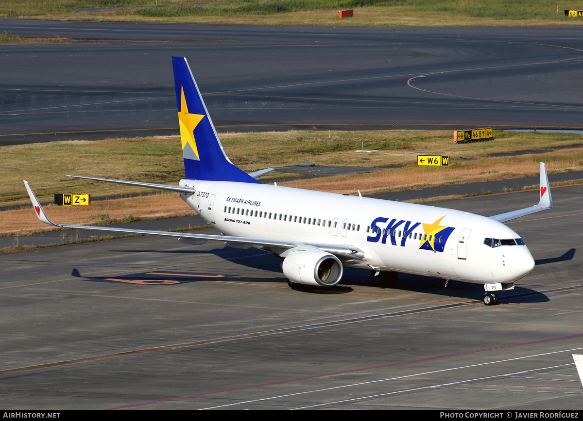 Aircraft Photo of JA737Q | Boeing 737-86N | Skymark Airlines | AirHistory.net #748981